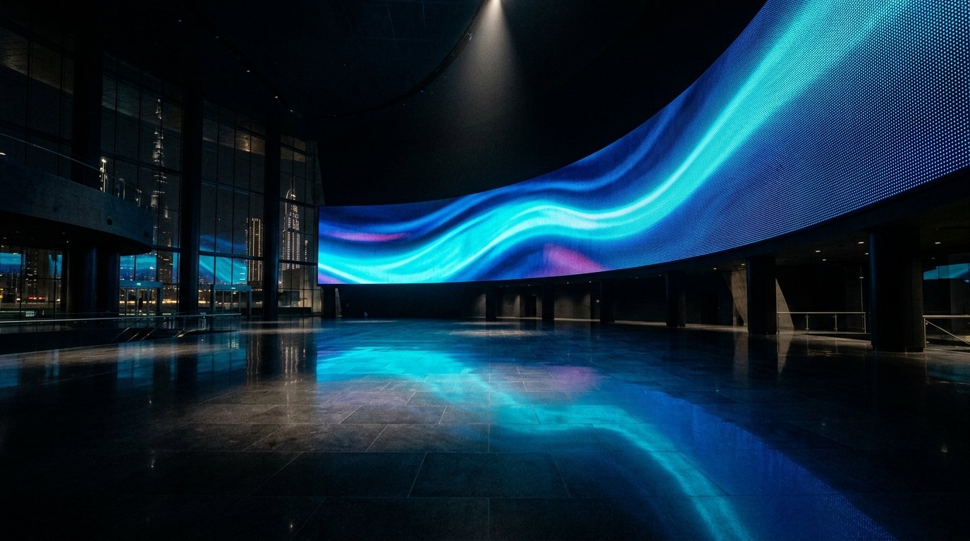 Curved LED Display