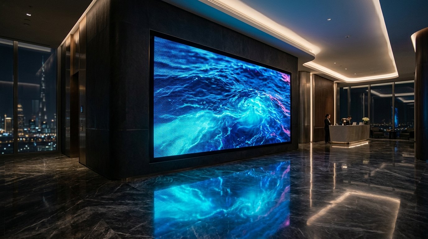 Indoor LED display concept